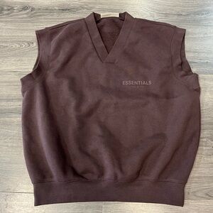 Essentials Fear of God burgundy Garment